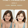 A comparison showing a regular mirror and an LED touch makeup mirror, highlighting the improved clarity of the LED screen.