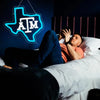 Football Neon Sign LED Wall Light for Fan Rooms and Bars