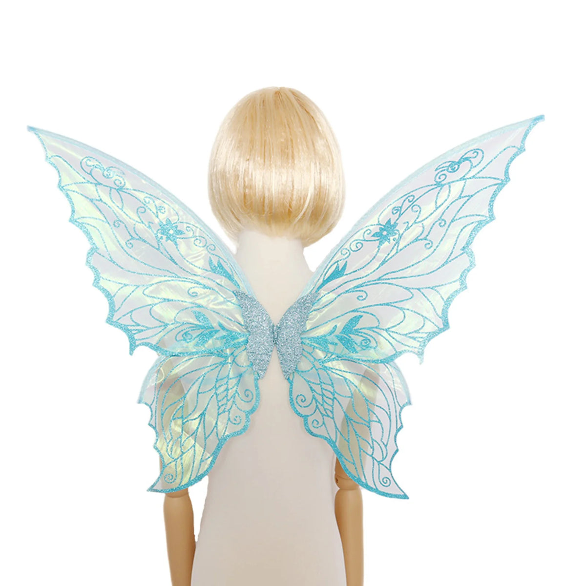 Gradient Fairy Wings with Elastic Shoulder Straps