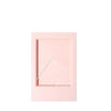 A pink mini film frame designed to hold Fuji Instax instant photos.