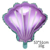 Purple Mermaid Birthday Party Supplies Kit for Girls
