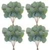 Artificial Eucalyptus Leaf Stems – Silk Greenery for Weddings & Home Decor