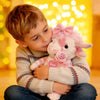 Pink Highland Cow Plush Toy – Soft Cuddly Stuffed Animal