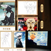 Anime Satoru Gojo LED Lighted Photo Frame with Three Color Modes