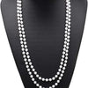 1920s Gatsby Flapper Accessory Set with Headband, Gloves, Pearl Necklace & Cigarette Holder