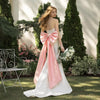 Giant Pink Satin Ribbon Bow Wall Decor for Birthday & Coquette Room