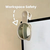Clip-On Convex Privacy Mirror for Smartphones & Monitors