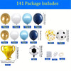 Football Party Balloon Arch Kit (141 Pieces)