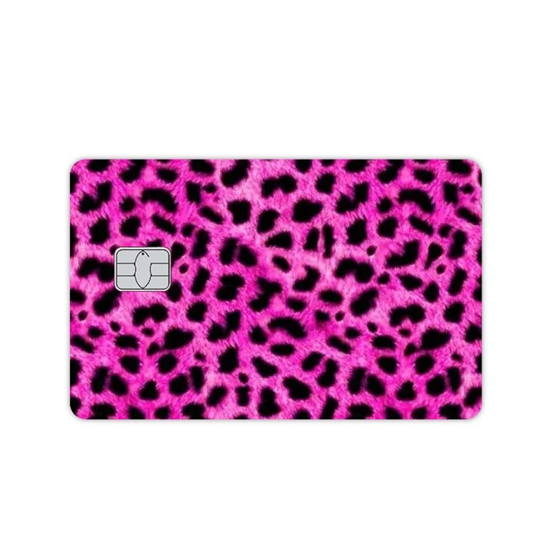 Leopard Print Card Skin for Credit and Debit Cards