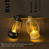 Vintage LED Glowing Lantern for Dollhouse & Night Light Decor