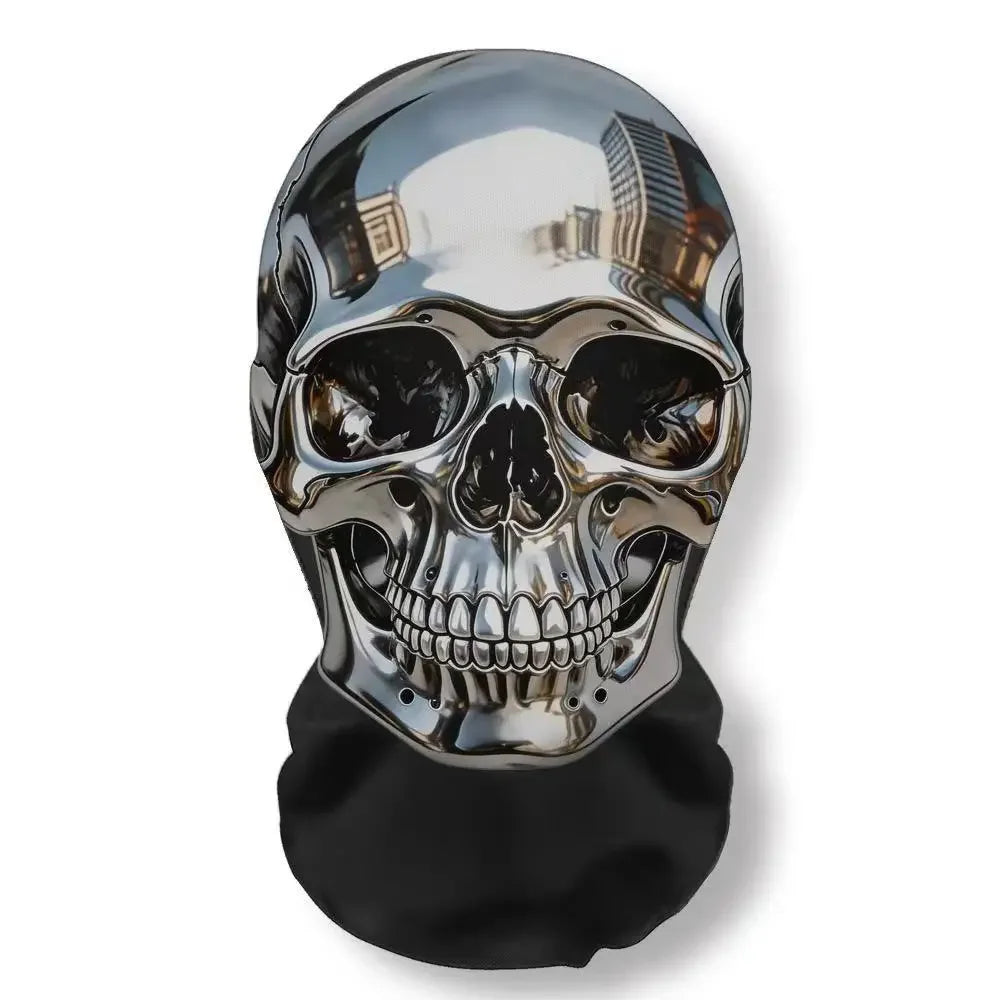 3D Scary Skull Horror Face Mask for Halloween
