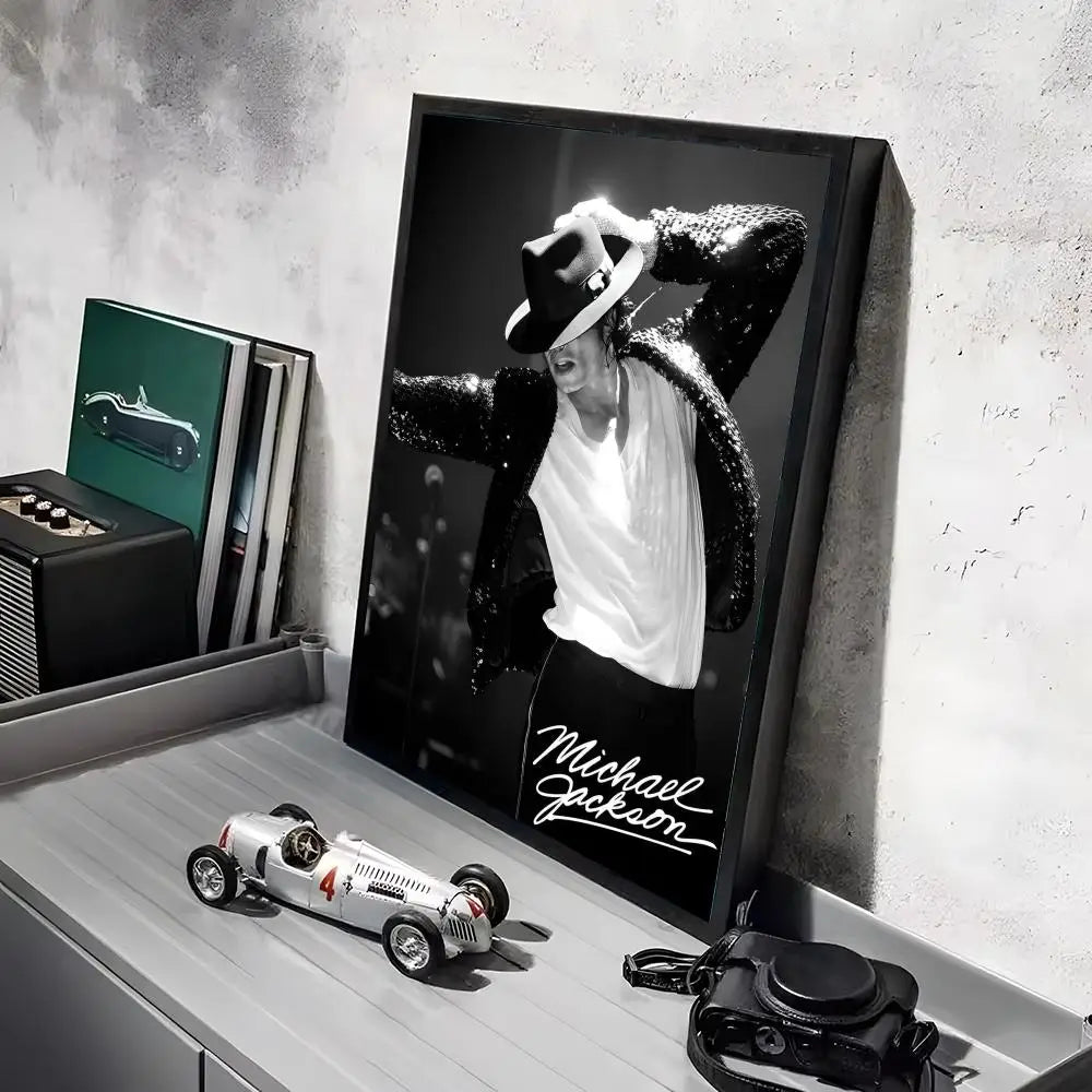 Michael Jackson Iconic Poster Wall Decal – HD Self-Adhesive Art