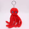 Plush Octopus Keychain Pendant