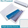Roll of high-quality canvas material for framing wall art