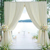 Wrinkle-Free Polyester Backdrop Curtain for Events & Photography