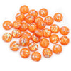 Mixed Color Resin Cabochons with Metal Foil Backing for Jewelry Making