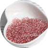 Silver Rice Glass Beads for Jewelry Making