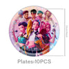 K-Pop Theme Disposable Party Set