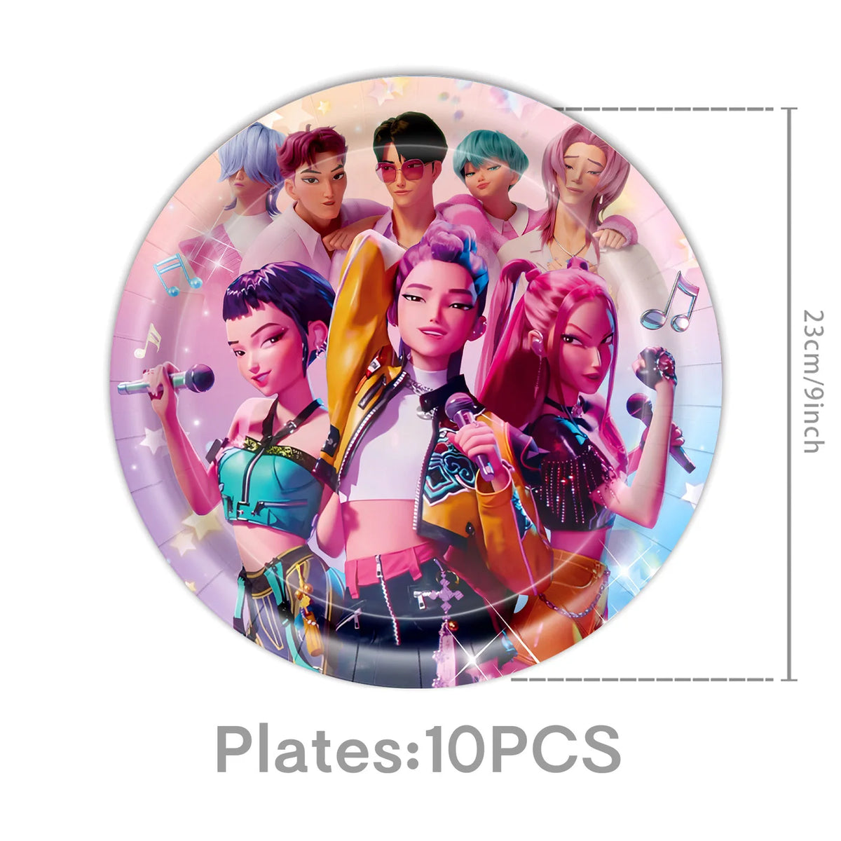 K-Pop Theme Disposable Party Set
