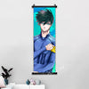 Anime canvas wall art featuring Isagi Yoichi and Chigiri Hyoma in a portrait style