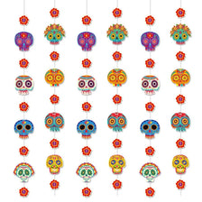 Day of the Dead Skull Garland Hanging Decorations