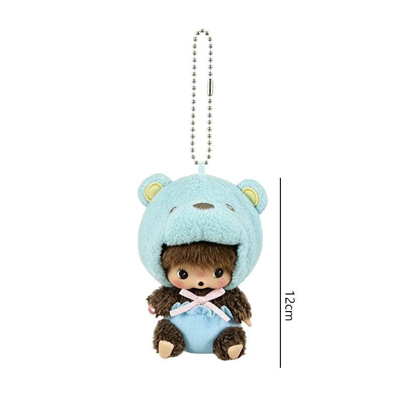 Monchhichi Plush Keychain Bag Charm
