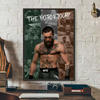A canvas wall art print featuring a collage of Conor McGregor and UFC fighters.