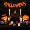 Spooky Mini Duck Figurines for Halloween Decor (Set of 10)