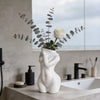 Abstract Female Torso Resin Vase