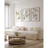 Botanical Sage Green Canvas Wall Art Set of 3