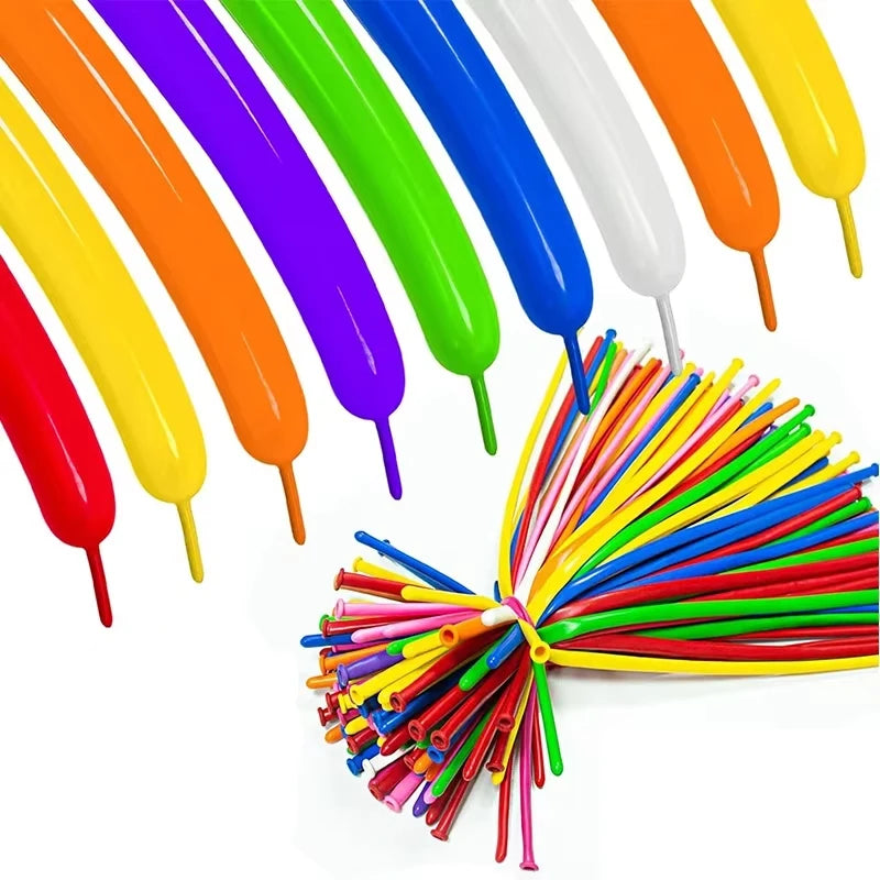 Colorful Twisting Balloons for Party Decorations and DIY Crafts