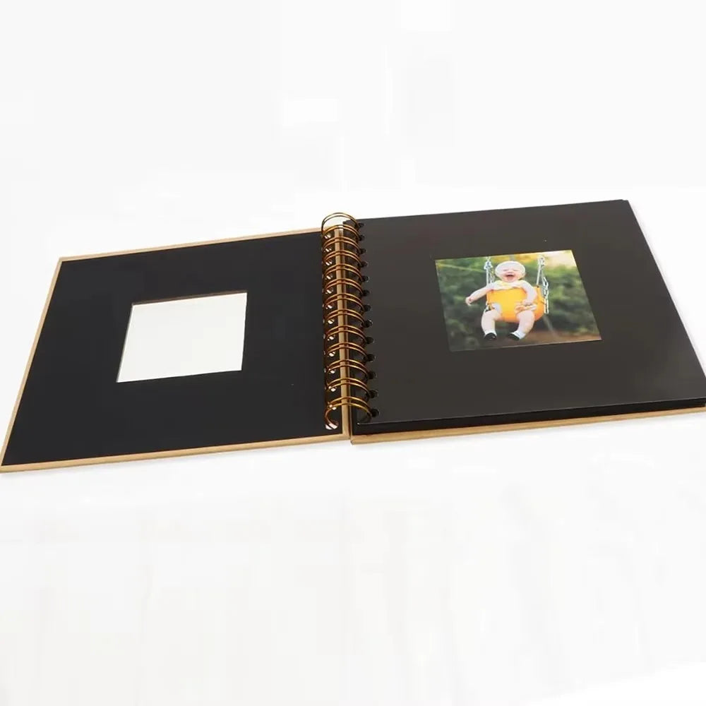 6-Inch Scrapbook Photo Album with Window Cover