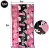 Halloween Foil Fringe Curtain – Pumpkin, Ghost & Bat Print Party Backdrop