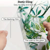 3D Stained Glass Privacy Window Film – Static Cling, Removable, UV & Heat Control