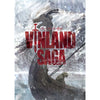 A dramatic illustration of a Viking-like figure and text for Vinland Saga anime canvas wall art