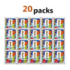 A box containing 20 packs of Panini 2026 FIFA World Cup Official stickers.