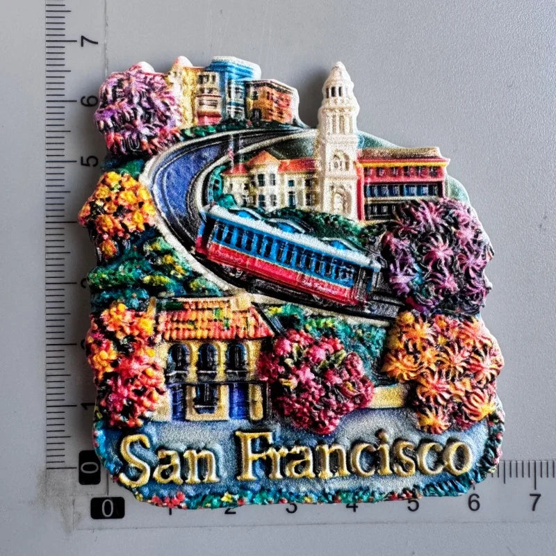 Scenic Souvenir Fridge Magnets – World Travel Collection