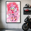 Anime-style movie poster of Sonic the Hedgehog 3 featuring a pink hedgehog character pointing.