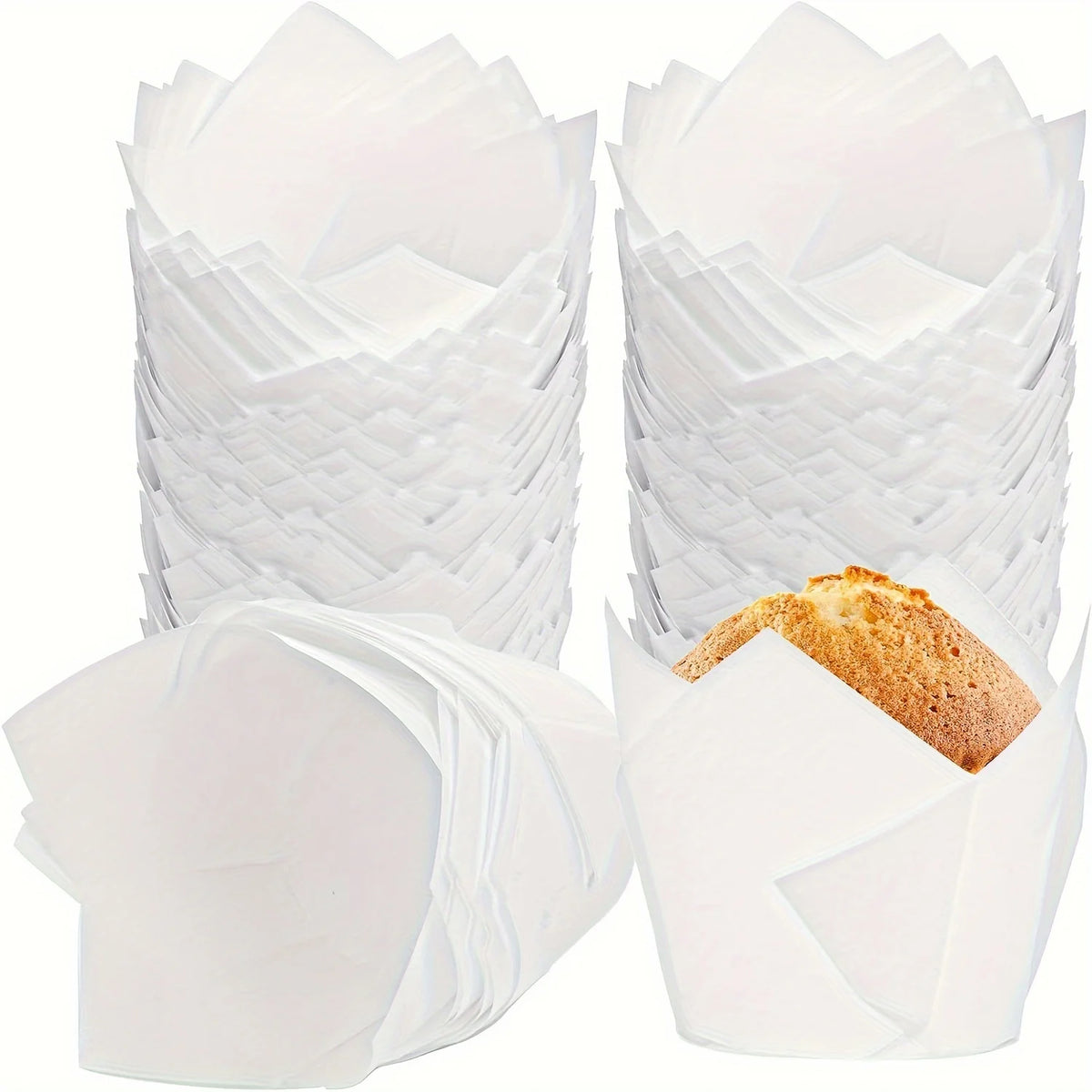 Tulip Cupcake Liners for Baking & Parties