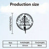 Diagram showing the production size of a Lord of the Rings sword wall art, with dimensions listed as 12 inches or 30 cm.