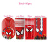Superhero Birthday Party Tableware and Decoration Kit