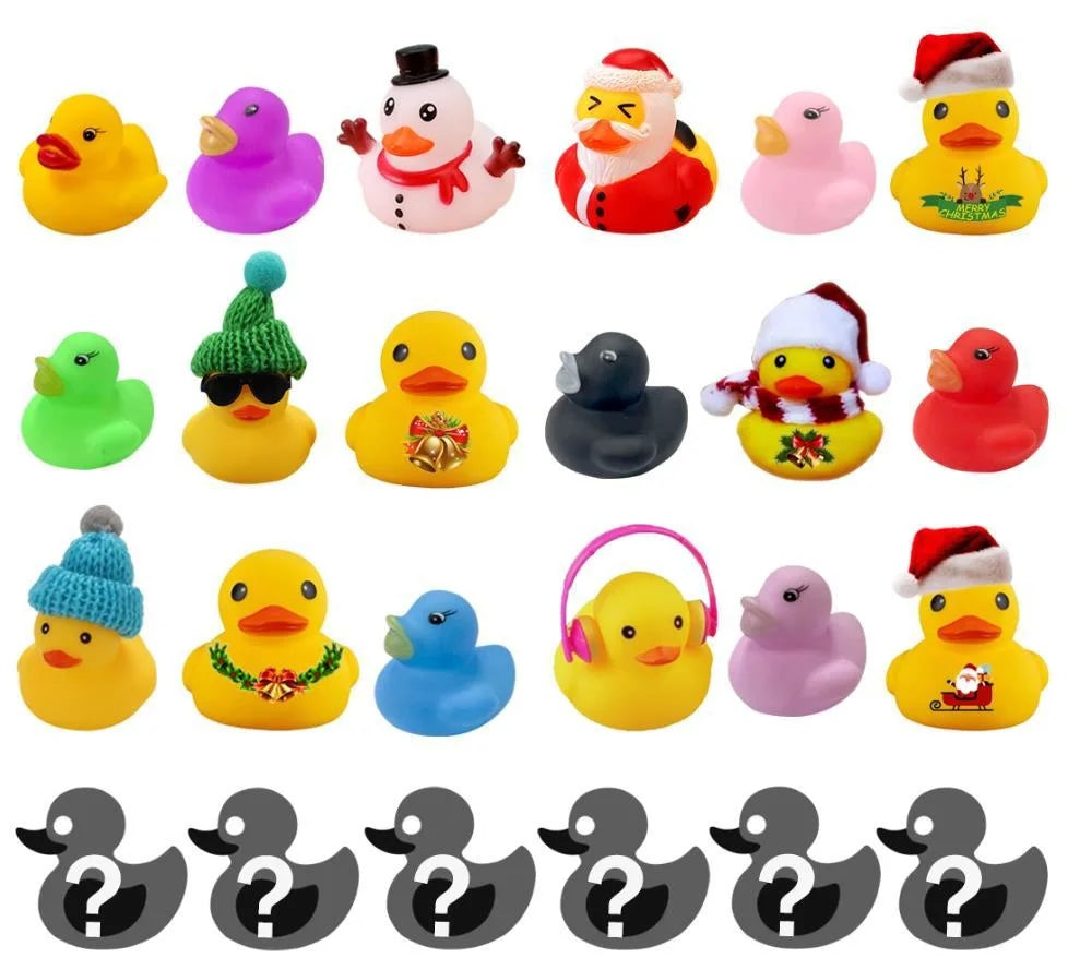 24-Day Christmas Rubber Duck Advent Calendar