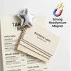 Star-Shaped Magnetic Photo Clips for Fridge and Notice Boards