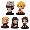 Demon Slayer Anime Figure Set - 5 Detailed PVC Collectibles