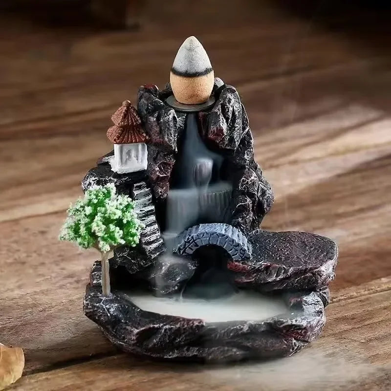 Zen Waterfall Backflow Incense Burner