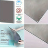 A metal sign featuring a dark gray panel, highlighting its waterproof, heat resistant, and durable qualities.