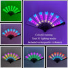 Colorful running multi-mode LED party fan with 31 lighting modes and rechargeable Li-Battery