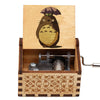 Hand-Cranked Wooden Music Box – Spirited Away Theme