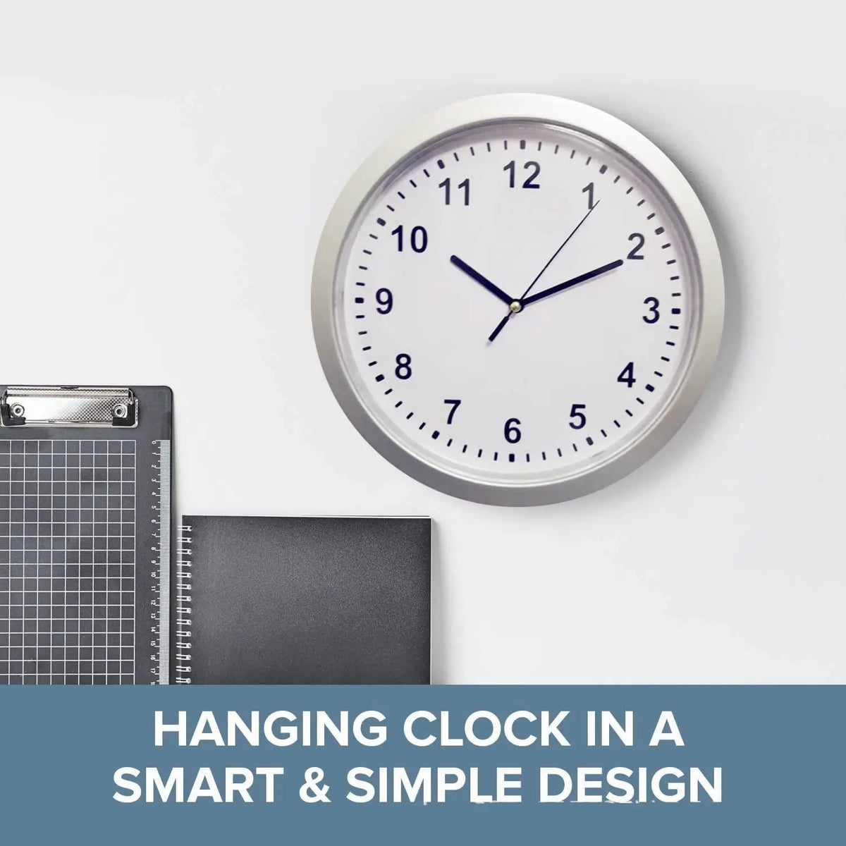 Hidden Compartment Wall Clock Safe