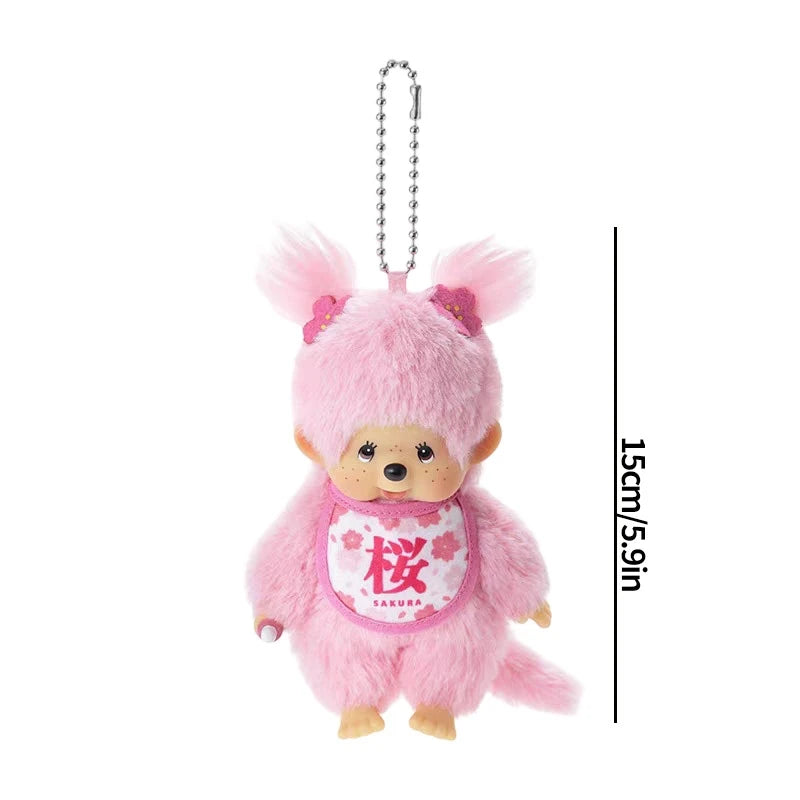 Monchhichi Plush Keychain Bag Charm